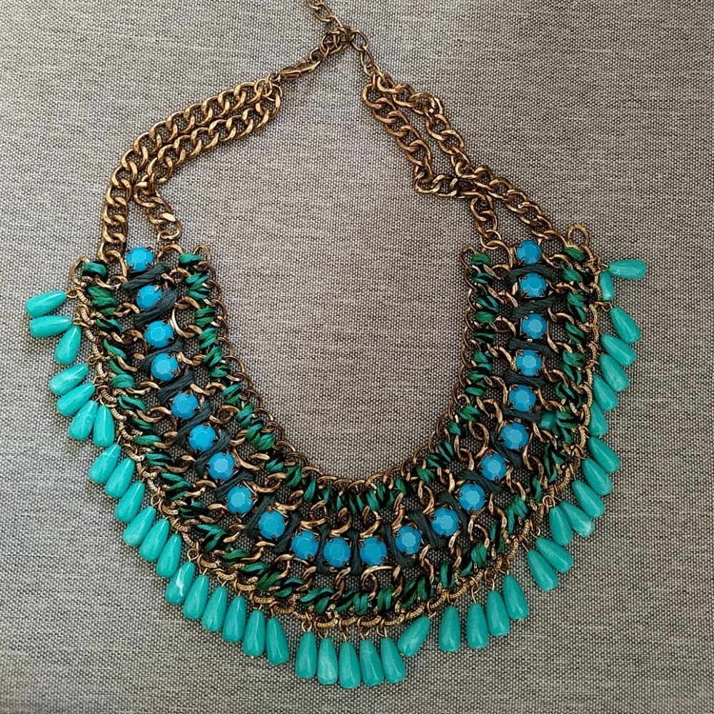 Zara statement necklace